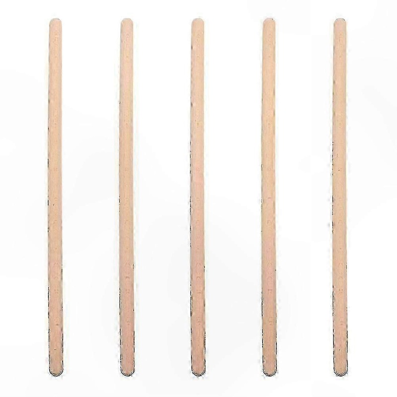 Wooden Yoga Rods for Pranayama and Training Practice, Set of 5 Pieces