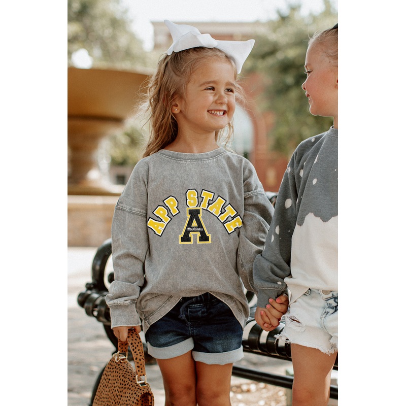 APPALACHIAN STATE MOUNTAINEERS Kid’s Faded-Wash Pullover