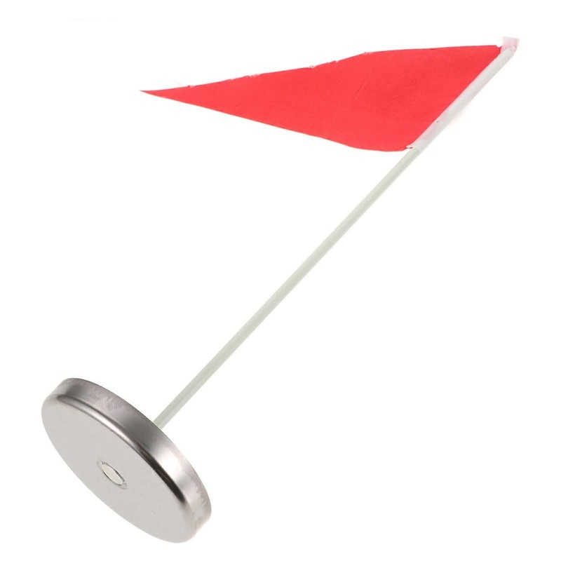 Golf Practice Hole Cup with Flag Assorted Color Stainless Steel Cloth Material for Outdoor Use 70