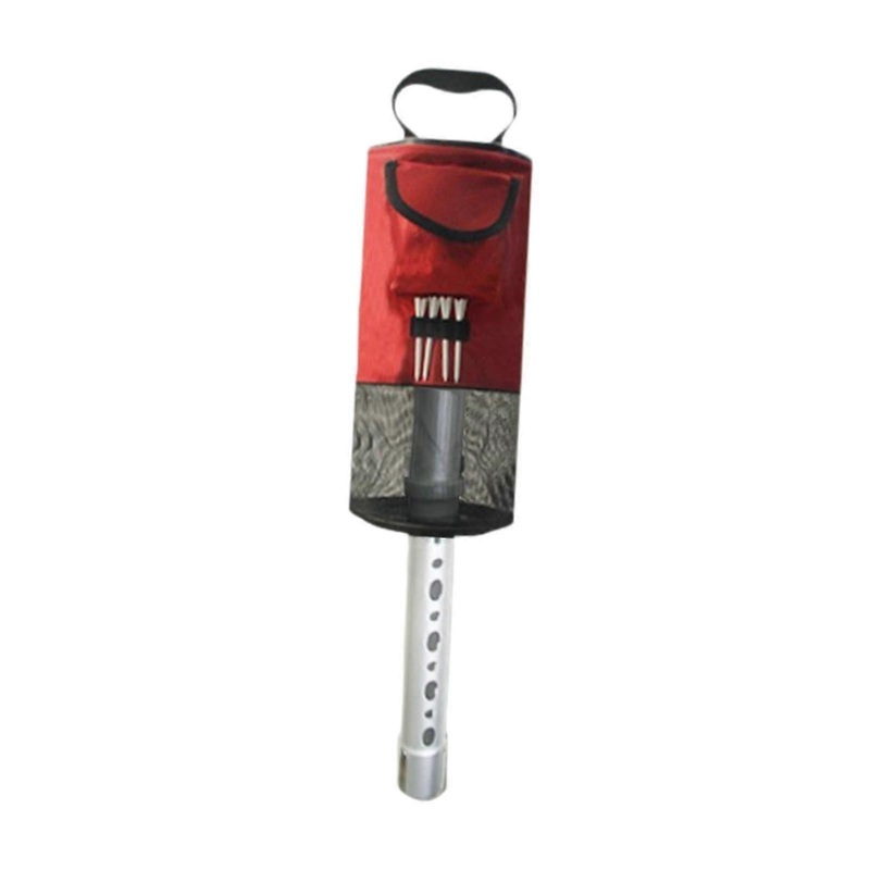 2025 Golf Ball Retriever Golf Ball Picker Tube for Practice Outdoor Driving Range Red