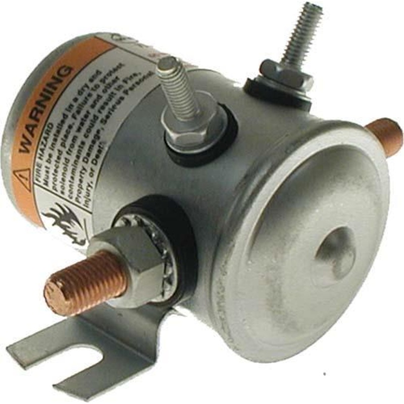 24-Volt 24V, 4 Terminal Solenoid With Copper Contacts. Short Housing PN# 1109