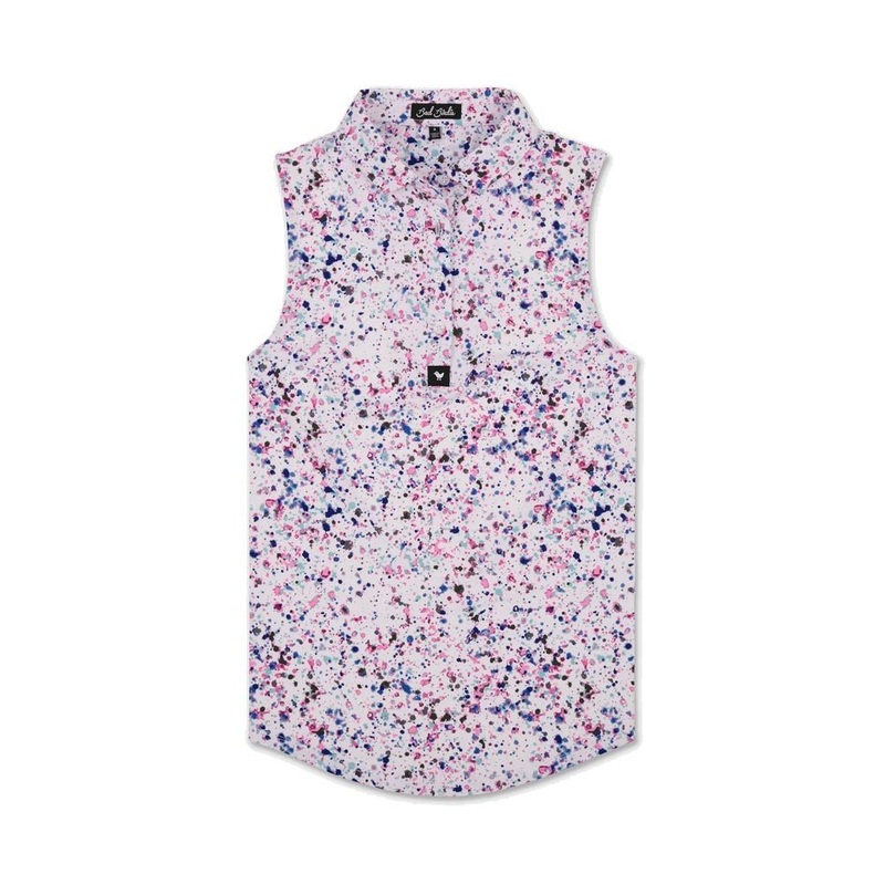 Bad Birdie Women’s Paint Splatter 3.0 Golf Polo