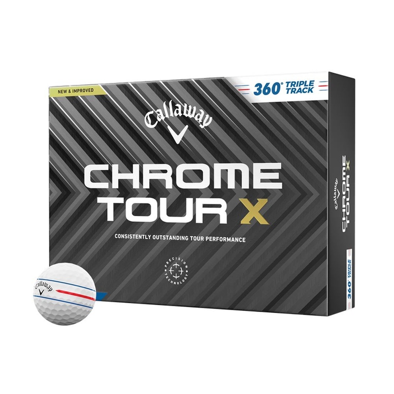 Callaway Chrome Tour X 360 Triple Track Golf Balls – 2024