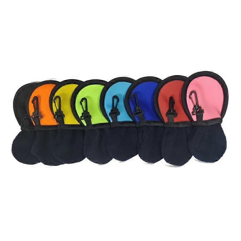 Golf Ball Cleaner Pouch 8 Pack Portable Pocket Golf Ball Washer with Clip