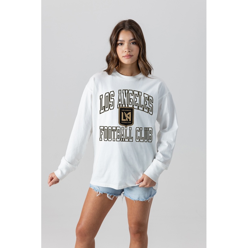 LOS ANGELES FC Mind Games Oversized Long-Sleeve Tee