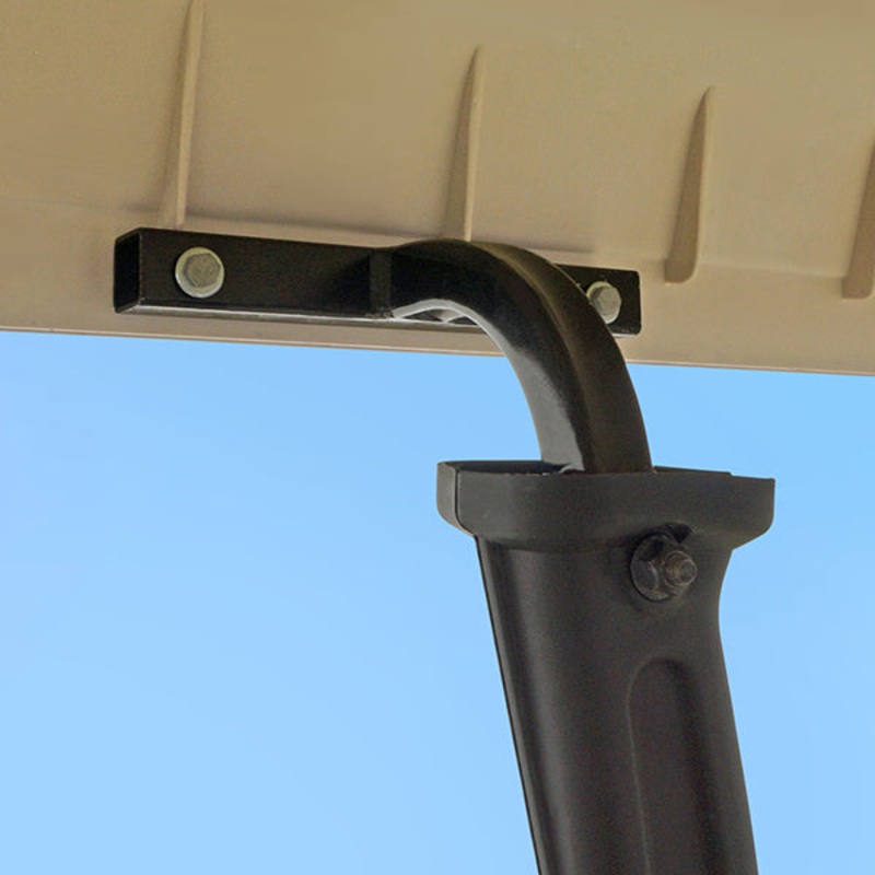 Rear Brackets, 88 Top, Club Car Tempo, Precedent