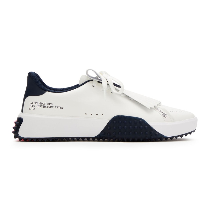 G/Fore Women’s G.112 Kiltie Golf Shoes – Snow/Twilight