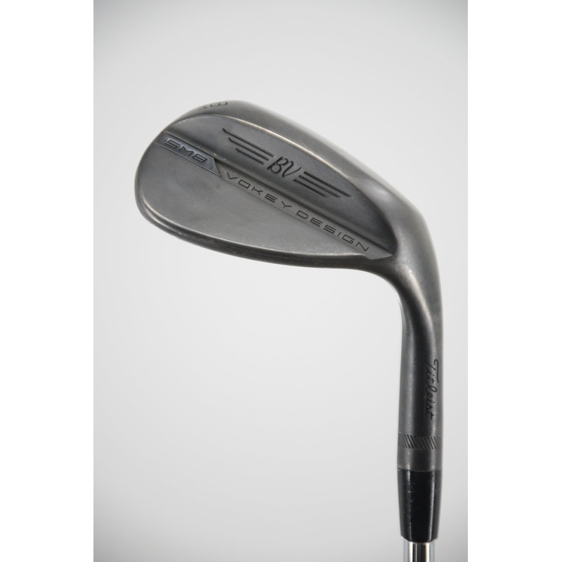 Titleist Vokey SM8 Jet Black 58 Degree Wedge S Flex 34.75