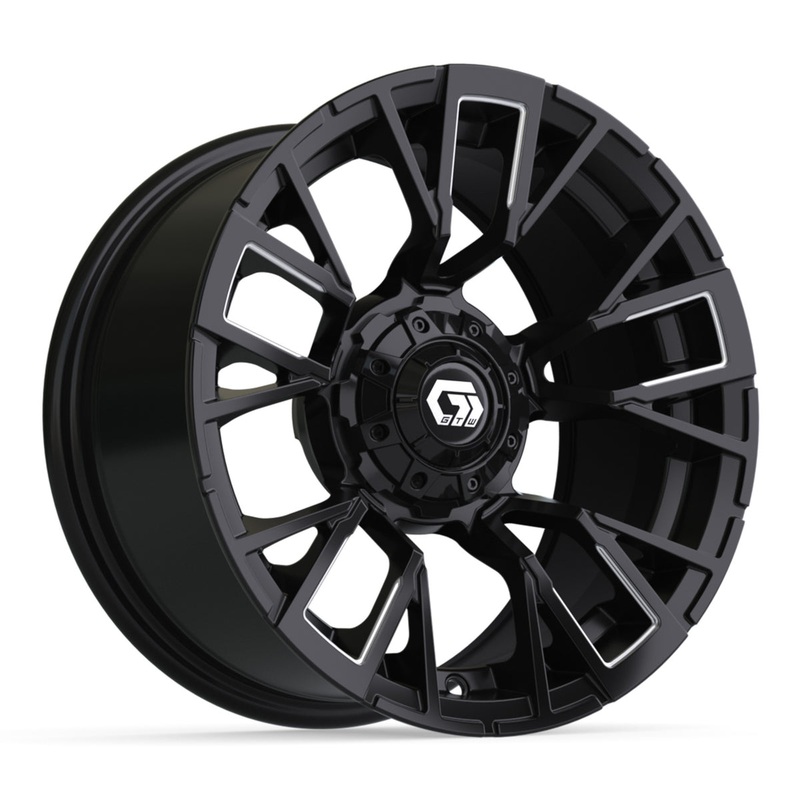 14 GTW Vandal Matte Black with Machined Accents Wheel