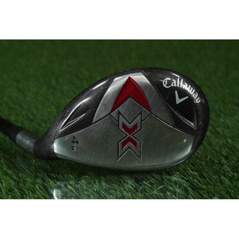 CALLAWAY X 4 HYBRID IRON 4H 75 UNIFLEX GRAPHITE 24 RH W/ ORIGINAL SHAFT & GRIP