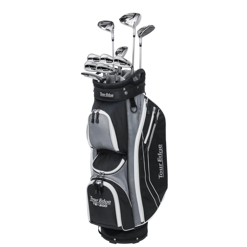 Tour Edge TE-200 Lady Edge Women’s Complete Set w/ Cart Bag