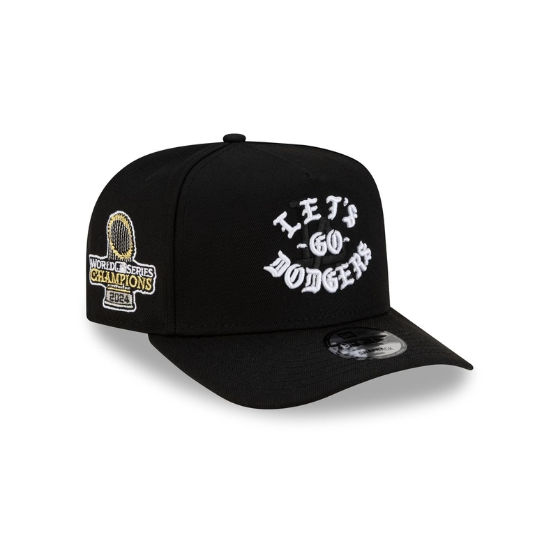 Born x Raised x Los Angeles Dodgers Let’s Go World Series Black 9FIFTY A-Frame Snapback Hat