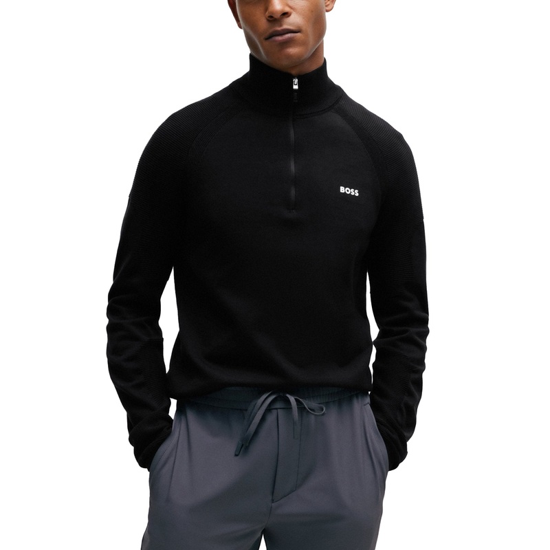 BOSS Perform-X 1/4 Zip Pullover – Black