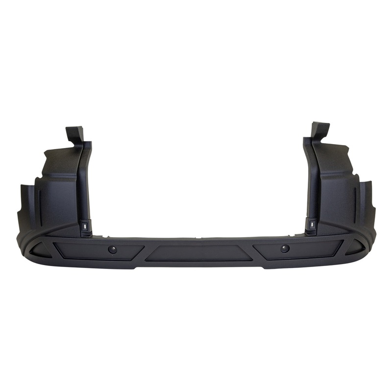 MadJax XSeries Storm Matte Black Rear Body Bumper PN# 05-234-BK02