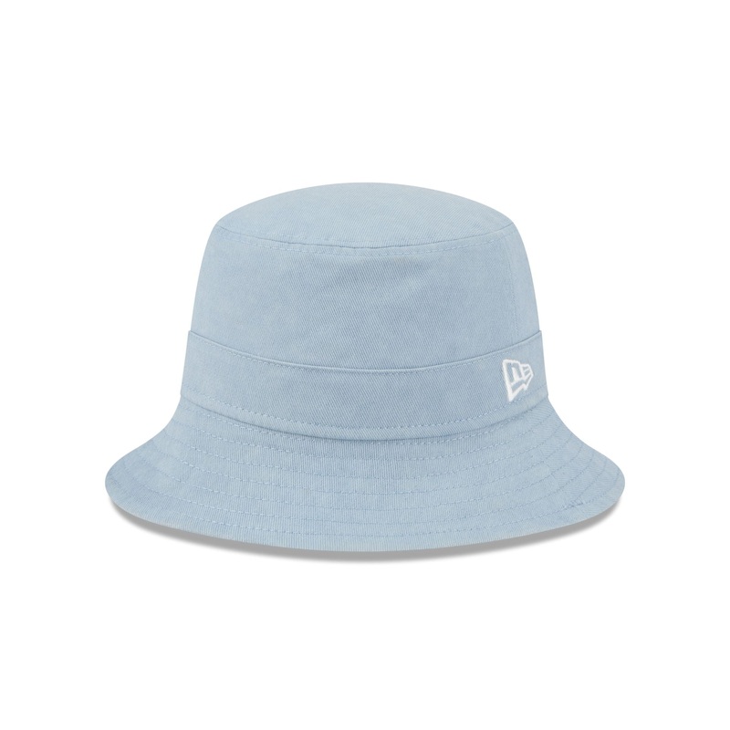 Washed Twill Sky Blue Bucket Hat