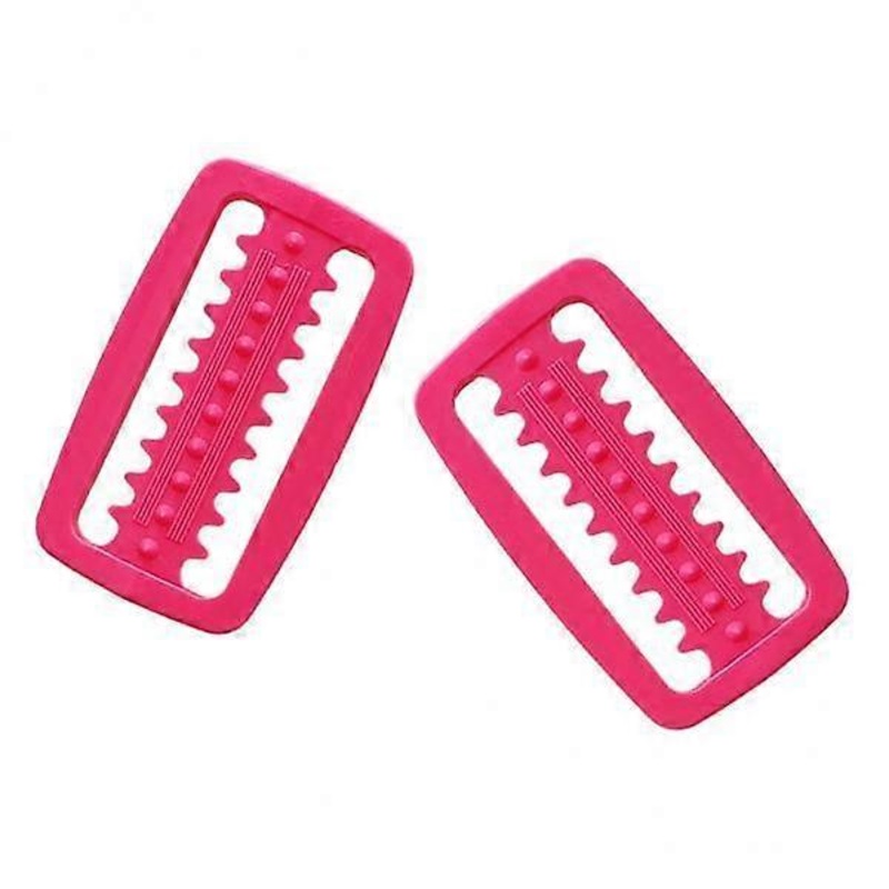 2×2 Pieces Scuba Diving Weight Belt Keeper for Standard 5cm Webbing Red