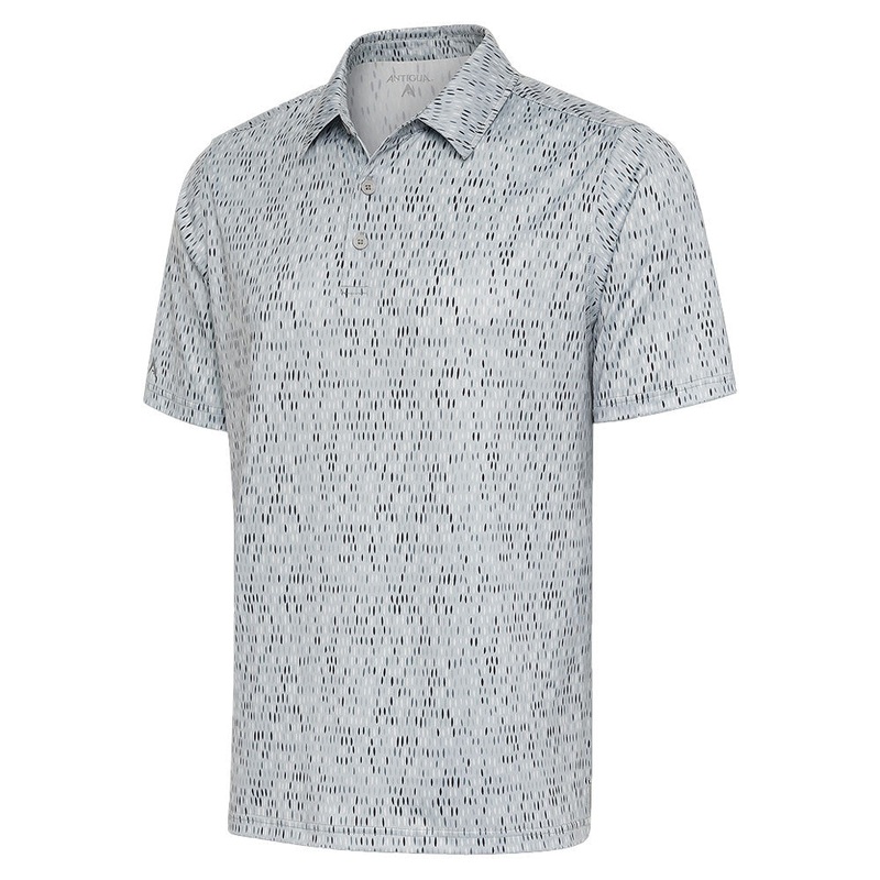 Antigua Grassy Polo|Grey Black|Skylight Nautical Navy|Small|Medium|Large|X-Large|XX-Large|XXX-Large