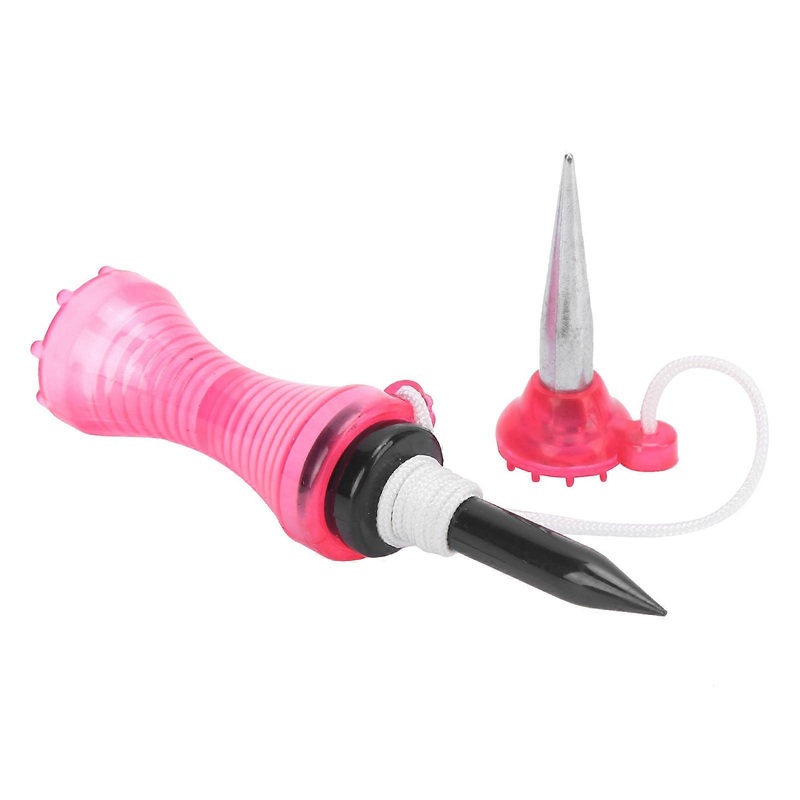 Golf Accessory Reusable Ball Playing Holder for Driving Range and Practice MatPink