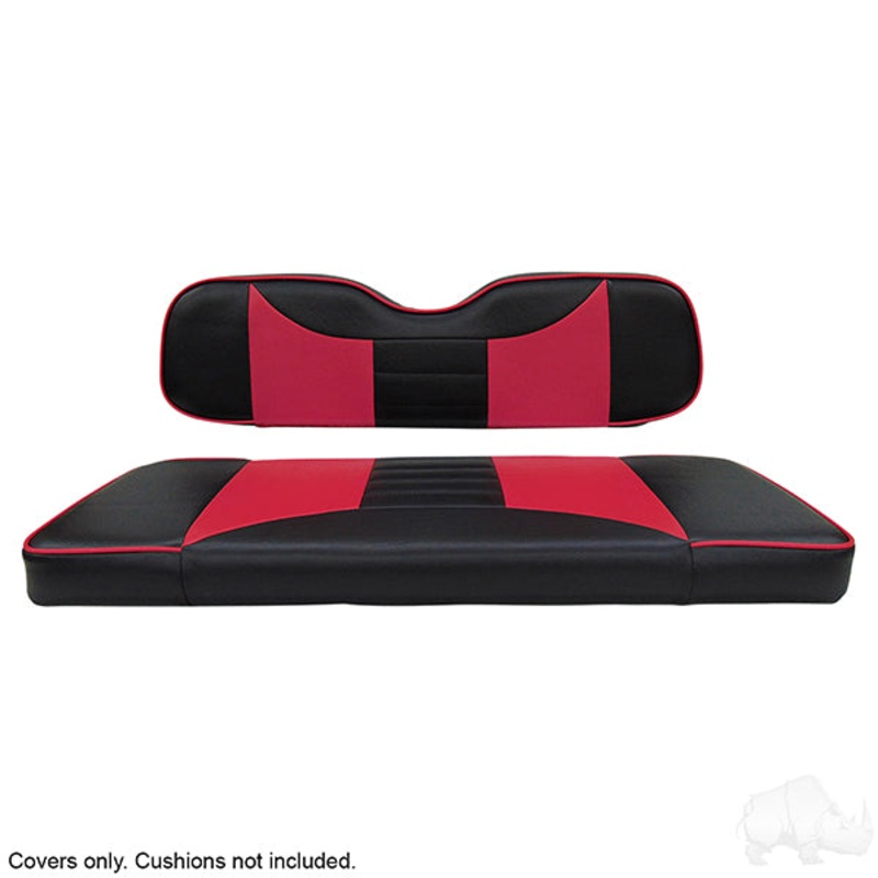 RHOX SS Cover Set, Rally Black/Pink, Fits All Models Except TXT PN# SEAT-701BP-R-CV