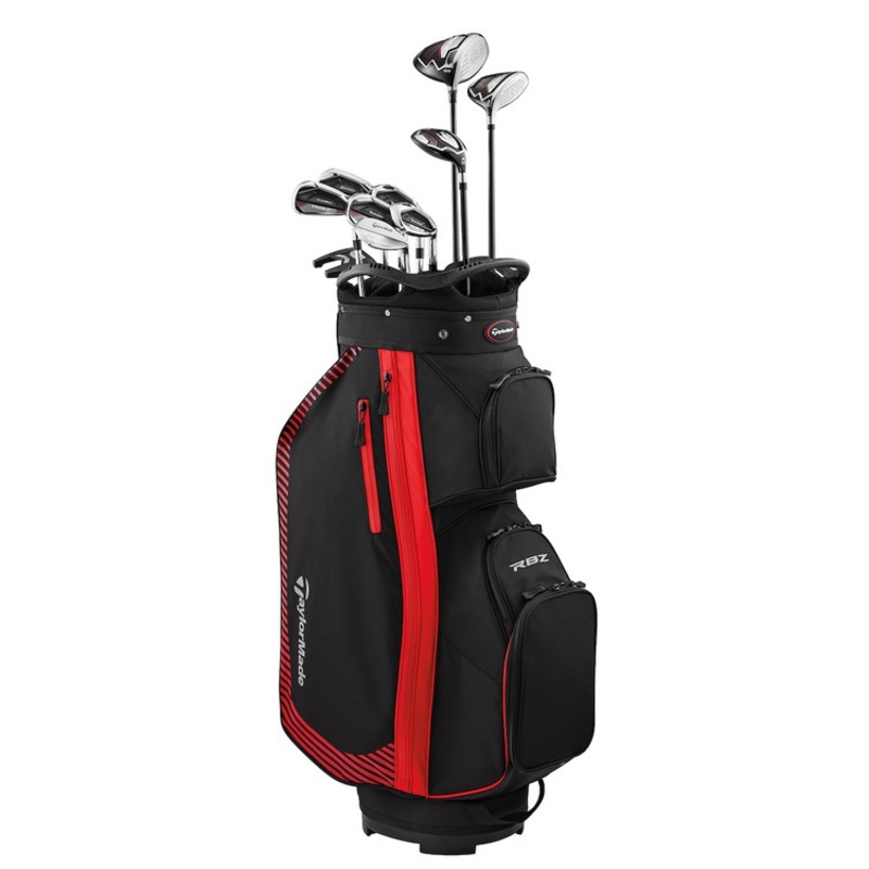 TaylorMade Golf RBZ Speedlite 11 Piece Complete Set W/Bag Graphite