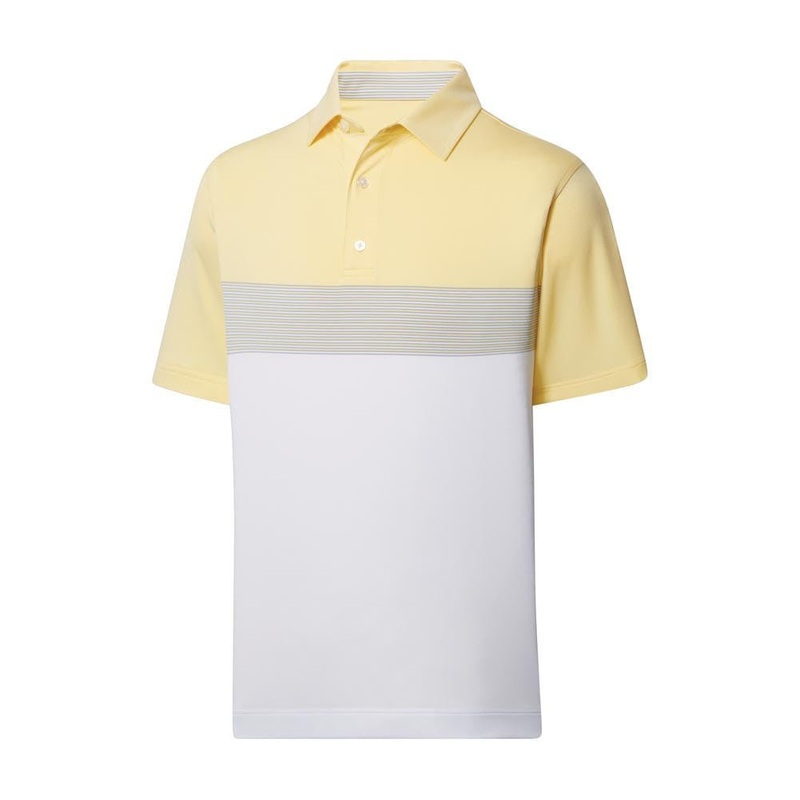 FootJoy Lisle Color Block Self Collar Polo