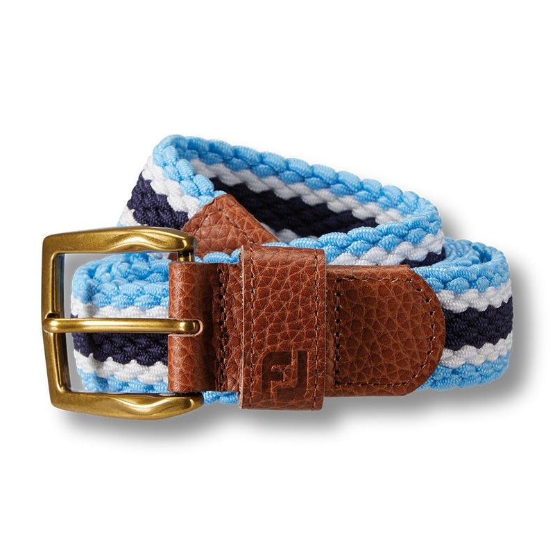 FootJoy Striped Braided Golf Belt