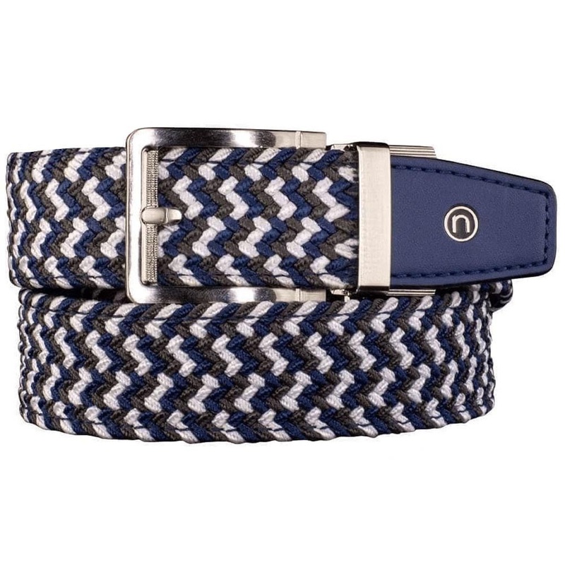 Nexbelt Braided Golf Belt|Black|Navy|Charcoal|Anchor|Scarlet/Grey/White|Black/Gold|Folds of Honor – Navy|Scarlet/Black