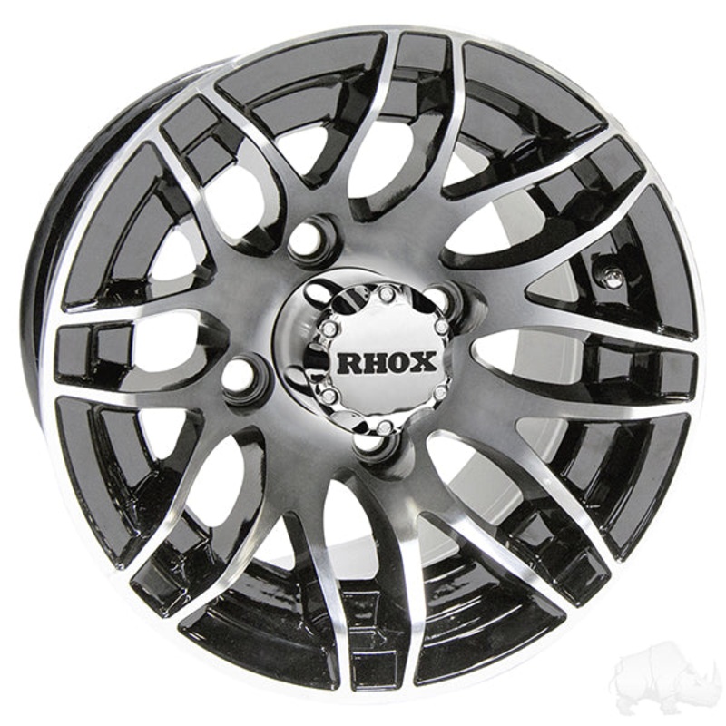 RHOX RX175, Machined Black, 10×7 ET -25