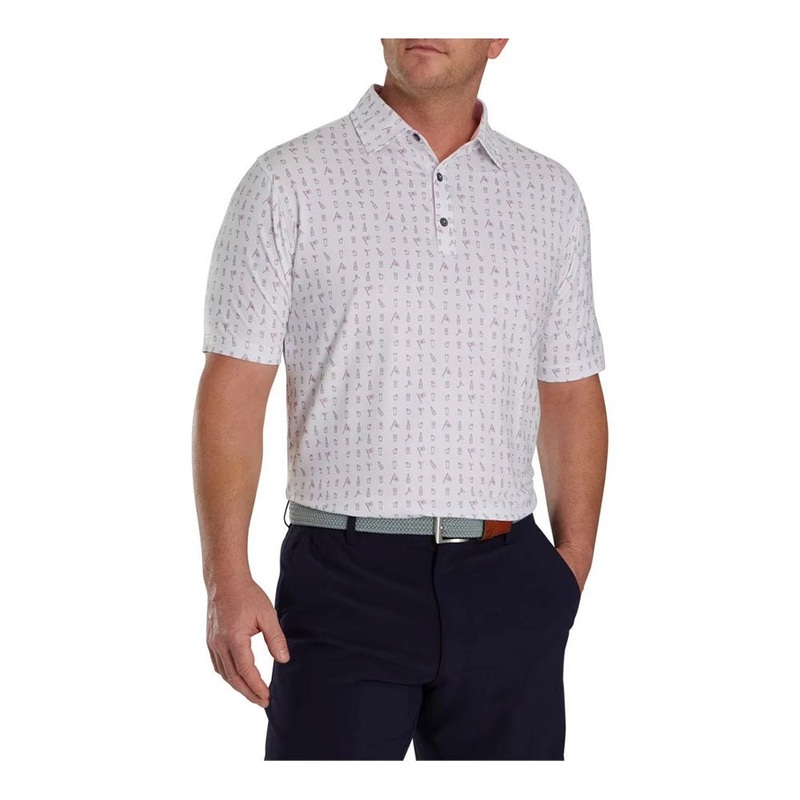 FootJoy The 19th Hole Lisle Self Collar Golf Polo