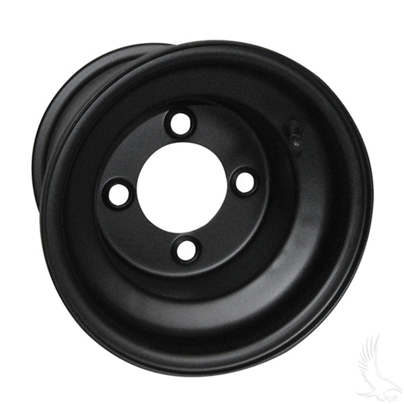 Steel, Black, 8×7 Standard