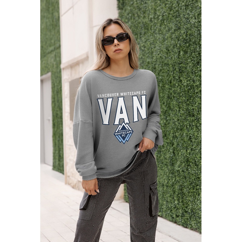 VANCOUVER WHITECAPS FC PURE MOTION VINTAGE WASH CORDED PULLOVER