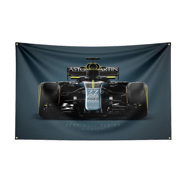 3×5 Fts Aston Martins Flag Polyester Full Color Printed Car Flags for Garage Decor