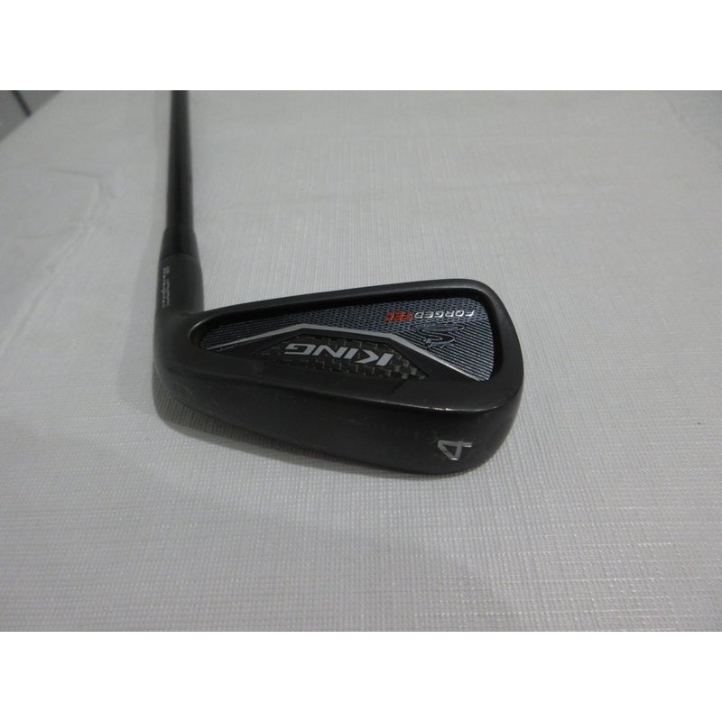 Cobra King Forged TEC Black 4-iron – 21*- AMT Tour White S300 Stiff Steel – MINT