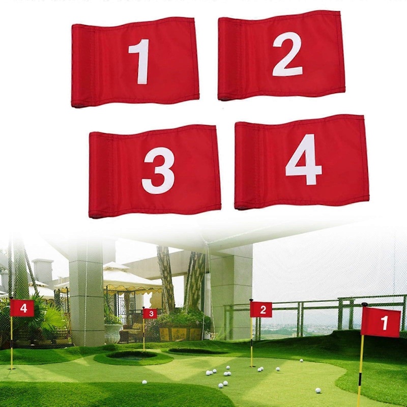 Golf Flag, Removable  Visibility, Golf Putting Accessories for Garden, Backyards