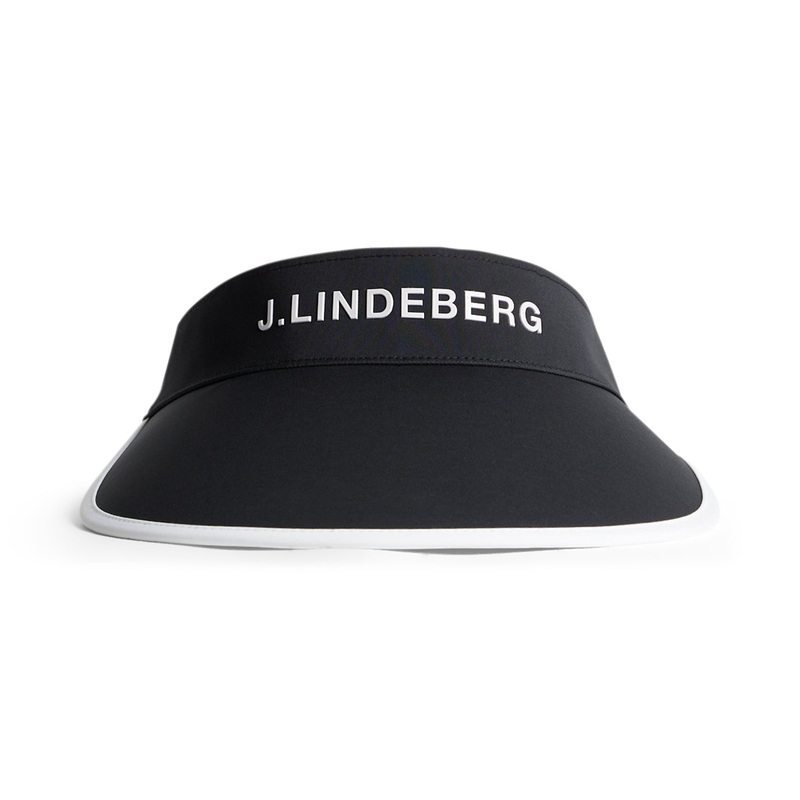 J.Lindeberg Women’s Alba Big Golf Visor – Black