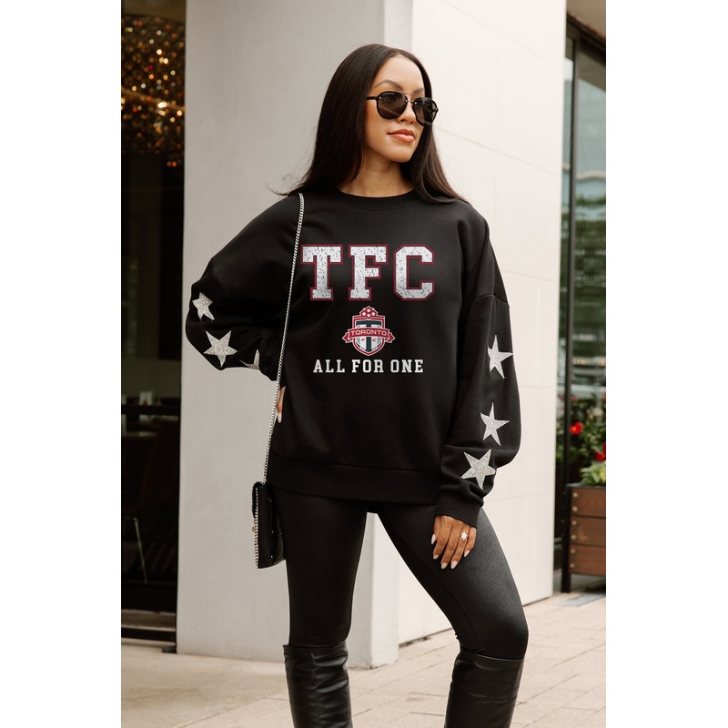 TORONTO FC VELOCITY STAR EMBELLISHED CREW SWEATSHIRT