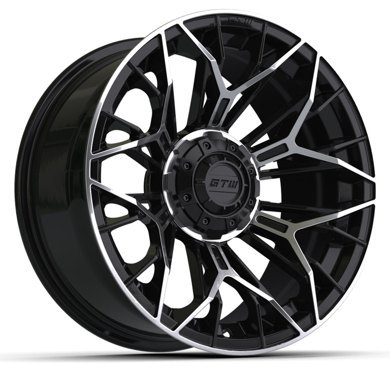 15 GTW Stellar Black with Machined Accents Wheel PN# 19-328