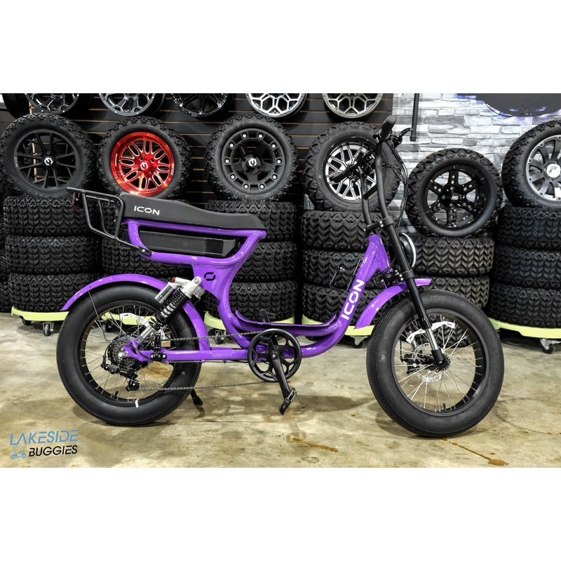 2025 Icon EV Electric Bicycle Purple PN# 165322320000646