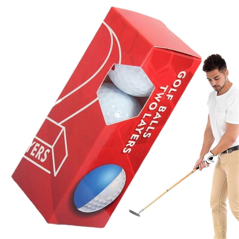 Realistic Feel Golf Practice Balls  3X Course Play Golf Balls for Dad or Husband