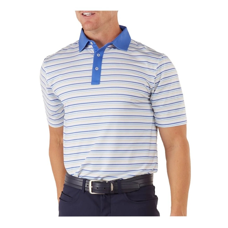 Straight Down Sawgrass Golf Polo