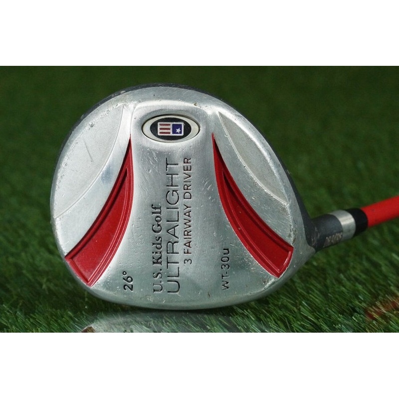 U.S. KIDS GOLF WT-30U 3 FAIRWAY WOOD 25.5 ULTRALIGHT GRAPHITE SHAFT KIDS 26 LH