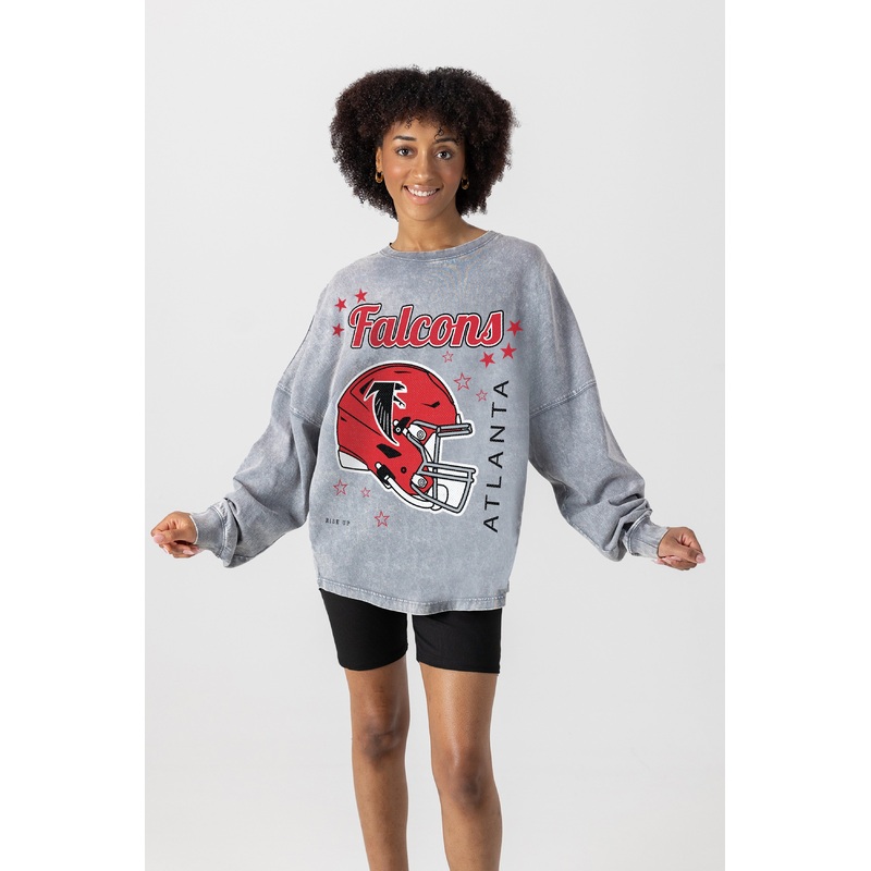 ATLANTA FALCONS Starbound Oversized Long-Sleeve Tee