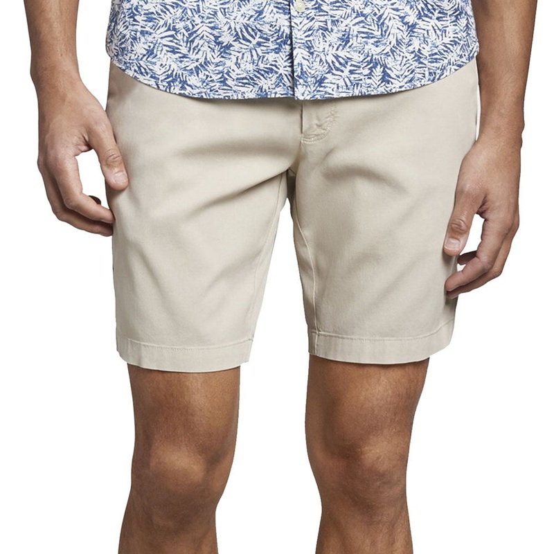 Peter Millar Bedford Cotton Blend Golf Short – Stone