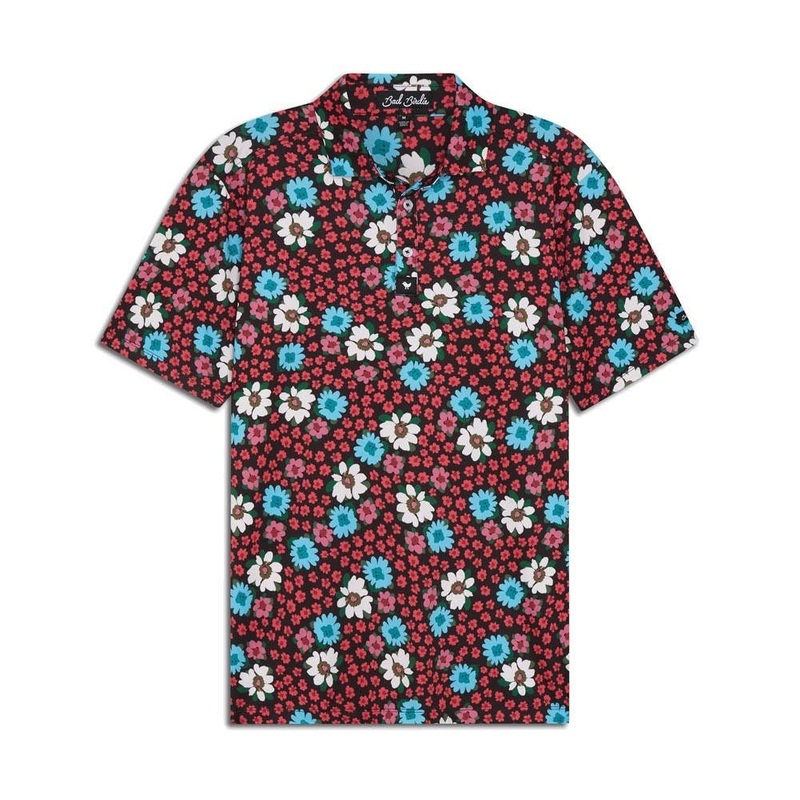 Bad Birdie Austin Flowers Polo