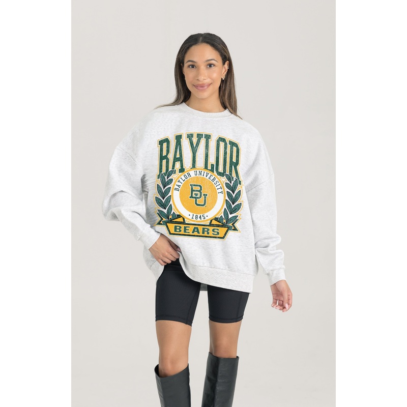 BAYLOR BEARS Heritage Fleece Crewneck Pullover