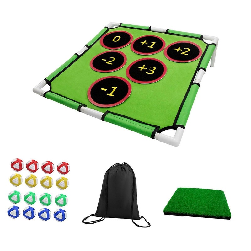 Golf Chipping Games Foldable Casual Golf Mat for party Backyard Camping Adults
