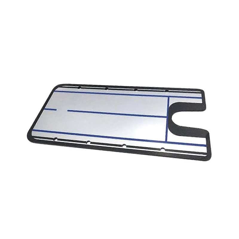 Golf Putting Alignment Mirror Portable Acrylic Durable Golf Putting Practice