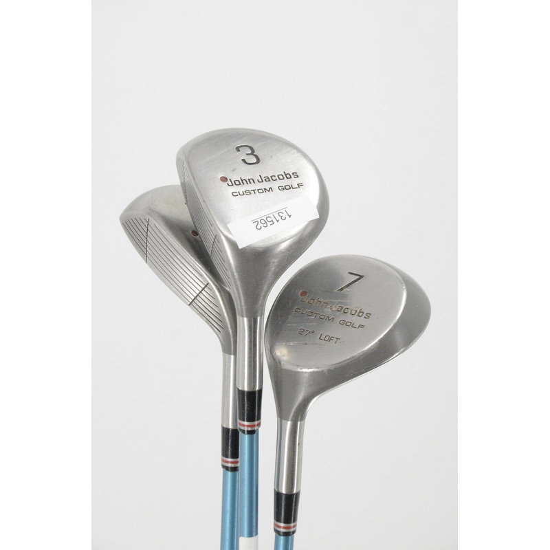Lefty John Jacobs  3W, 5W, 7W Wood Set R Flex