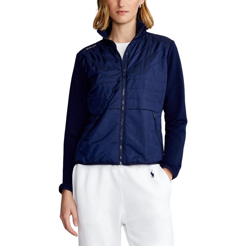 RLX Ralph Lauren Women’s Cool Wool Hybrid Jacket – French Navy