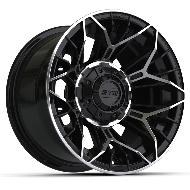 12 GTW Stellar Machined & Black Wheel PN# 19-314